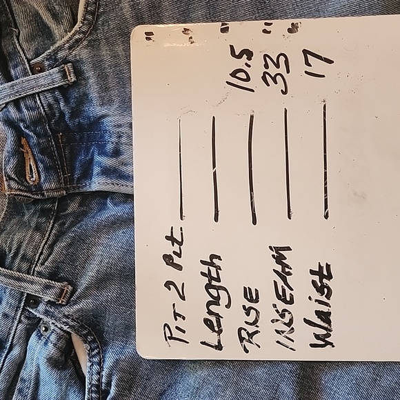 Hollister Straight Leg Blue Denim 5 pocket Jeans Button Fly 31 x 32 - Picture 9 of 9